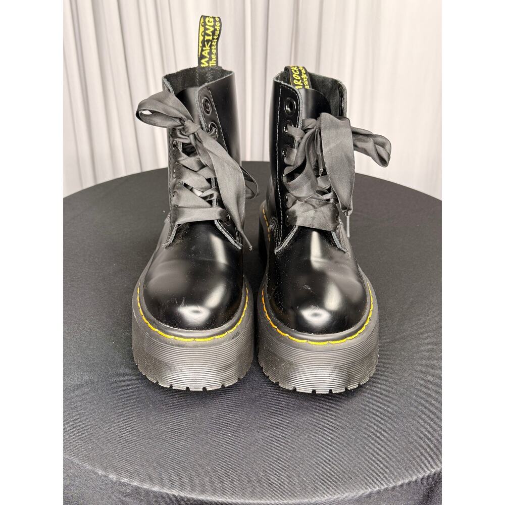 Dr Martens Platform Boots Black US 9 Women Jadon